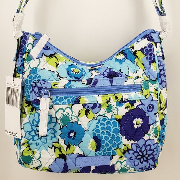 Vera Bradley Mini Andi in Blueberry Blooms Print - Picture 2 of 5